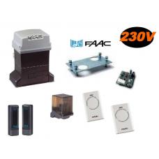 Pratico Kit Integral 746 voor Schuifhek tot 600Kg (105653144) Faac Kits by www.svn-systems.be