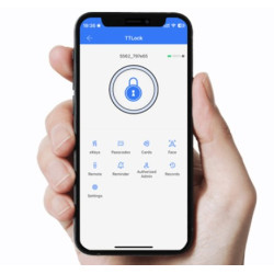 Vandaalbestendig codeklavier met wifi, Bluetooth en gezichtsherkenning