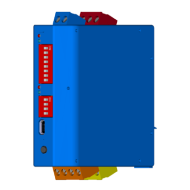 Voertuigdetector 12/24V AC/DC voor de aansluiting van één detectielus