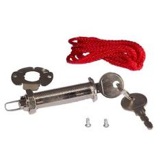 Noodontgrendeling met sleutelslot en 2 sleutels
